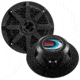 Boss Audio 6.5in 2-Way Coaxial 200W Marine Speaker, Black MR62B