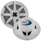 Boss Audio 6.5in 2-Way Coaxial 200W Marine Speaker, White, MR62W