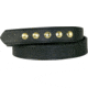 Boston Leather 1 1/2 Five-snap Belt, Hi Gloss - 6583-2-34-GLD