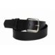 Boston Leather American Value Line 1 1/2in Off Duty Belt, Black, 6606-1-32-GLD