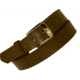 Boston Leather 1 1/4 No Lines Off Duty Belt, Brown - 6580NL-BRN-1-42-GLD