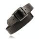 Boston Leather 1 3/4 Garrison Belt - Mens, Nickel Buckle, Plain, 40 in, Black, 6505-1-40