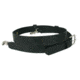Boston Leather Black Full Grain Leather No Line Radio Strap With Reflective Trim - 6545R-1