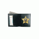 Boston Leather Book Style Badge Case Wallet - 150-S-4173
