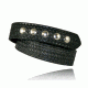 Boston Leather Boston - Belt 5, Snap Closure, Basket Weave