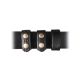 Boston Leather 1 Belt Keeper, Hook And Loop, Black - 5493-3