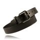 Boston Leather 1.25in Lined Off Duty Belt, Brown, Plain, Gold Buckle, Size 44, 6582L-BRN-1-44-GLD