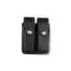 Boston Leather Double Mag Holder For 9mm/40cal, Black - 5601-1