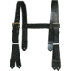 Boston Leather H- Back Leather Suspenders 6 P - 9178-1