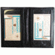 Boston Leather Id Case 2 Windows Large Soft - 5819S