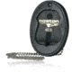 Boston Leather Oval Recessed Badge Holder With Clip And Chain - 700CH-4290