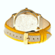 Boum Bm2203 Contraire Ladies Watch, Silver, Yellow Leather BOUBM2203
