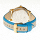 Boum Bm2205 Contraire Ladies Watch, Silver, Cerulean Leather BOUBM2205