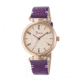 Boum Lumiere Watch - Women's, Plum Leather Band, 38mm, BOUBM4307