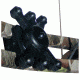 Bow Jax Magnum Limb Dampener, Black Split Limb .90 in. 1026B