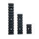 Bowden Tactical AR-15 Direct Mount M-LOK Picatinny Rail, Set of 3, 6061 Aluminum, Hard Coat Black Anodized, J13115-45