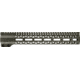 Bowden Tactical AR Handguard, AR-15, 13in, Olive Drab Green, J23013-GR