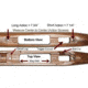 Boyds Hardwood Gunstocks Featherweight Thumbhole Weatherby VG Long Action Factory Barrel Channel, Nutmeg 4V4331006111