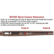 Boyds Hardwood Gunstocks Rimfire Thumbhole Ruger 10/22 Carbine Barrel Channel, Pepper, 3Z268561B112