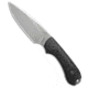 Bradford Bradford Knives Guardian3 Knife 3D Carbon Fiber 3.5" False Edge SW Elmax, Black, ELMAX, adult, BHQ-208915