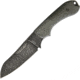 Bradford Knives Guardian 3 Nimbus OD Fixed Blade Knife, 7in Overall, 3.5in N690 SS Sheepsfoot Blade, OD Green Linen Micarta Handle, Nimbus Finish Blade, Black Leather, OD green, 3SF-102N-N690
