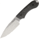 Bradford Knives Guardian 4 3D Fixed Blade Knife, 4.75in, N690 Steel, Standard Edge, Stonewash, Black, Canvas Micarta Handle BRAD4FE101