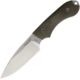 Bradford Knives Guardian 4 3D Fixed Blade Knife, 4.75in, N690 Steel, Standard Edge, Stonewash, Green, Canvas Micarta Handle, 1368 4FE-102-N690