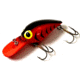 Brads Wiggler Crankbait, Floating/Sinking, Fluorescent Red with Black Herringbone, 3in, 3/8oz, BW-17