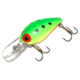 Brads Wiggler Crankbait, Floating/Sinking, Green Mesh/Chartreuse with Black Dots, 3in, 3/8oz, BW-111