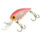 Brads Wiggler Crankbait, Floating/Sinking, Luminous White Glows Blue with Red Herringbone, 3in, 3/8oz, BW-115