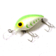 Brads Wiggler Crankbait, Floating/Sinking, Luminous with Green Herringbone, 3in, 3/8oz, BW-34