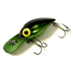 Brads Wiggler Crankbait, Floating/Sinking, Metallic Green with Black Back, 3in, 3/8oz, BW-13