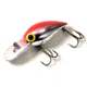 Brads Wiggler Crankbait, Floating/Sinking, Metallic Silver with Fluorescent Orange Back, 3in, 3/8oz, BW-04