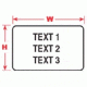 Brady Labels for LABXPERT Laboratory Labeling System, Brady 60903 Freezerbondz Labels Rectangle