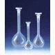 BrandTech Volumetric Flasks with [SJ] Stoppers, Class A and Class B, BrandTech V67395 Class B Flasks, Pmp