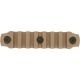 Bravo Company MFG KeyMod Picatinny, Nylon Rail Section, 4in, Flat Dark Earth, BCMKMR1913N4FDE