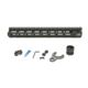 Bravo Company MFG MCMR M-LOK Compatible Modular Rail, 15 inch, Steel Barrel Nut/Hardware/Sling Mount, Black, BCM-MCMR-15-556-BLK