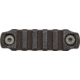 Bravo Company Mfg MLOK 3 Inch Aluminum Picatinny Rail Section, Black, 3 Inch, BCM-MCMR-1913-A3