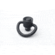 Bravo Company MFG Quick Detach Sling Swivel 1in D-Ring, Black, BCM-QDSS-D-2