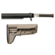 Bravo Company MFG Stock Kit - Mod 2 - Mk2rms - M1t0, Flat Dark Earth - BCM-GFSK-MOD2-RMS-FDE