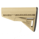 Bravo Company Mod 3 Stock, Fits Mil Spec Buffer Tube, Flat Dark Earth, BCM-GFS-MOD-3-FDE