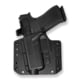 Bravo Concealment BCA OWB Gun Holster, Glock 43,43x,43x MOS, Left Hand, Black, BC10-1034