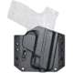 Bravo Concealment OWB BCA 3.0 Holster, S&amp;W, M&amp;P 9,40 Shield, Right Hand, 1.50in Belt Loops, Black, Small, 868316000387
