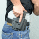 Bravo Concealment OWB BCA 3.0 Holster, Glock 19, 23, 32, 19X, 19 MOS, 45, Gen 3-5, Right Hand, 1.50in Belt Loop, Black, Small, 850007014667