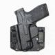 Bravo Concealment OWB BCA Holster 3.0, S&amp;W M&amp;P 9,40 Shield Shield 2.0, Right Hand, 1.5in Belt Loops, Black, Small, BC10-1012