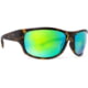 BREAKLINE OPTICS Bandit Sunglasses, Brown Tortoise / Ghost Green Mirror, BL-BAN-BT-GGM-P.03