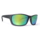 BREAKLINE OPTICS Cahaba Sunglasses, Gunmetal / Ghost Green Mirror, BL-CAH-CAM-GGM-P.03