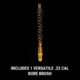 Breakthrough Clean Technologies AR15 Upper Brush Set w/ Chamber Pads, Black / Green, AR15, BT-AR15UBS