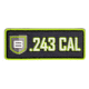 Breakthrough Clean Technologies .243 Caliber Patch, PATCH - 243CAL