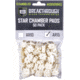 Breakthrough Clean Technologies AR-15 Star Chamber Pad - 50 Pack with 8-32 Thread Male/Male Adapter, BT-AR15SCP-50PK